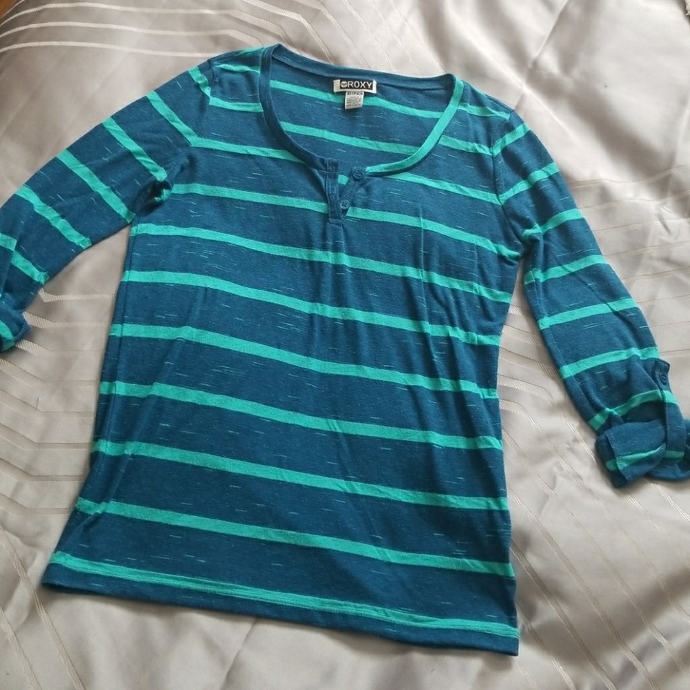 ROXY STRIPED LONG SLEEVE